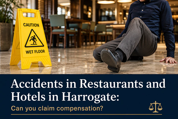 Accidents in restaurants and hotels in Harrogate