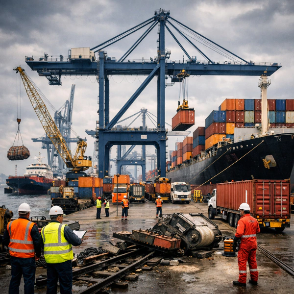 Dockyard and port injuries in Hull