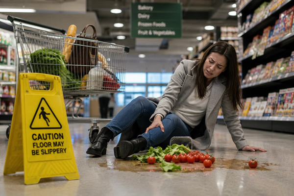 Can you claim compensation after an accident in a bradford shop